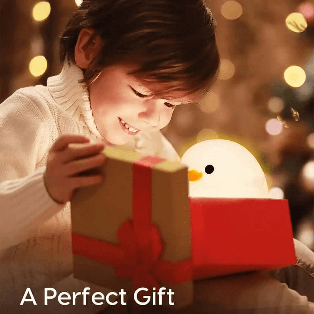Soft Duck Night Light Lamp - Banana Duck