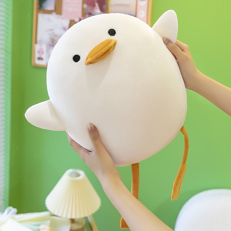 Banana ducks cute hug plush duck flying