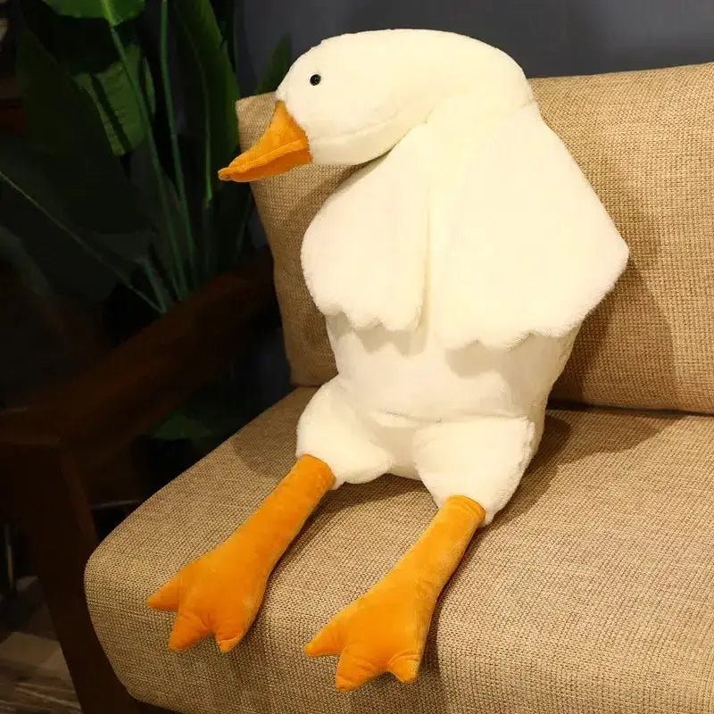 Sitting Super Soft Duck Plushy - Banana Duck