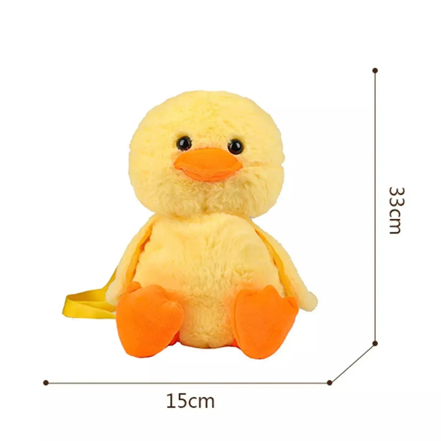 Cute Duck Plush Backpack - Banana Duck