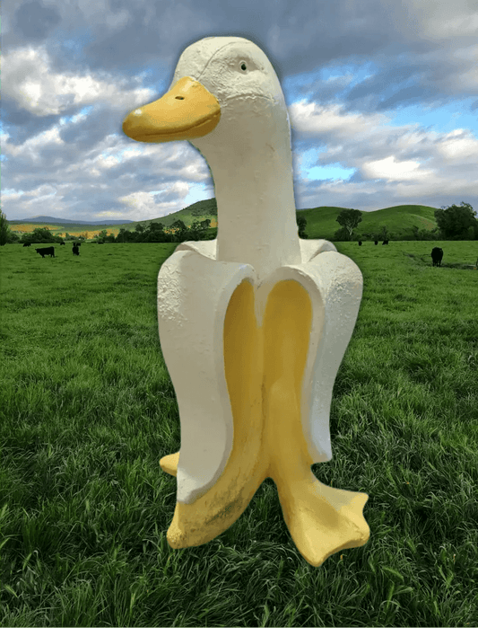 The Banana Duck Statue - Banana Duck