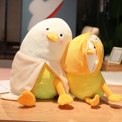 Banana ducks plush toy mango