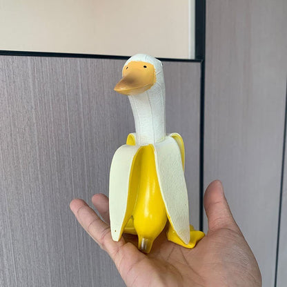 Miniature Banana Duck Ornamnet